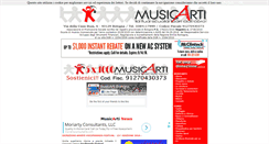 Desktop Screenshot of musicarti.it